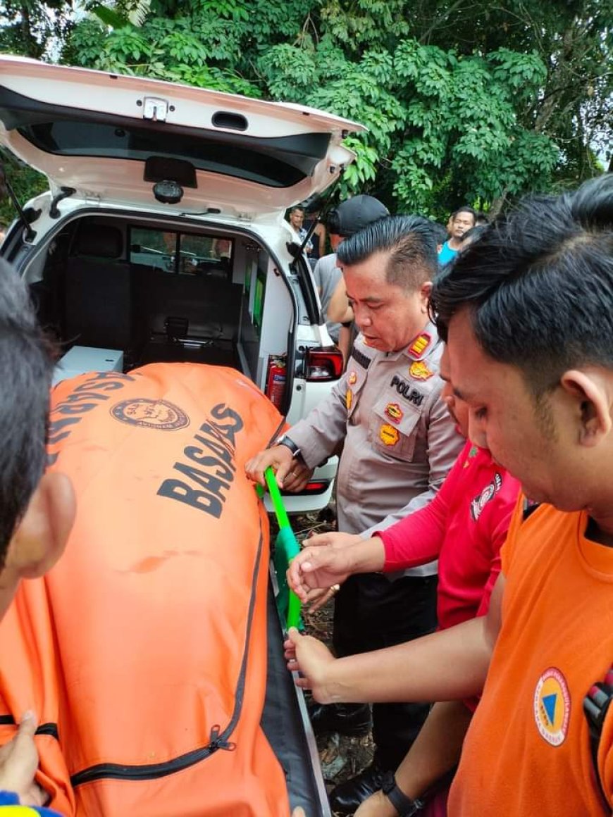 Akhirnya Korban Tenggelam di Desa Koto Perambahan di Temukan