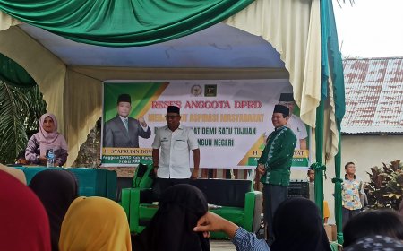 Reses Syafrudin Domo, Warga Minta Jalan Seminisasi dan Lampu Penerangan Jalan