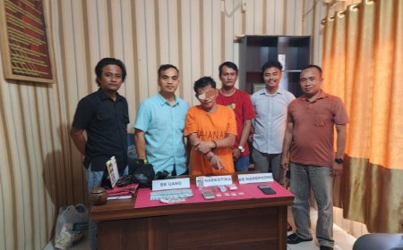 Sering Melakukan Transaksi Narkoba, Warga Desa Simalinyang Ditangkap Polsek Kampar Kiri Hilir