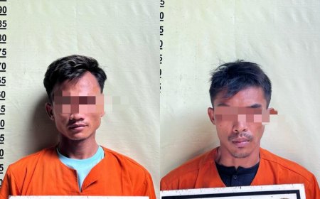 Pelaku Narkoba Sabu-sabu dan Daun Ganja Kering di Grebek di Rumah Kontrkannya