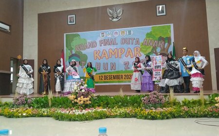 Annisa Resty Gantikan Niken Khairunnisa Rarasati Jadi Duta Anak Kampar 2023