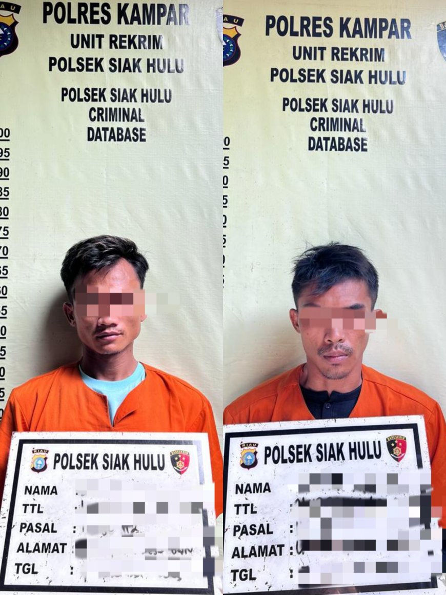 Pelaku Narkoba Sabu-sabu dan Daun Ganja Kering di Grebek di Rumah Kontrkannya