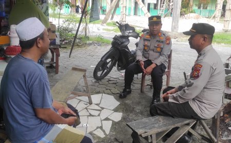 Kapolsek Tambang Sosok Polri Yang Terus Berbaur Dengan Masyarakat, Jelang Pemilu 2024