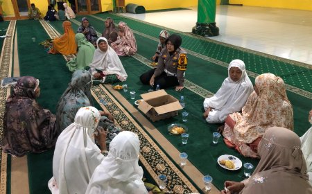 Berbaur Dengan Masyarakat, Kasat Lantas Himbau Cooling System Damai