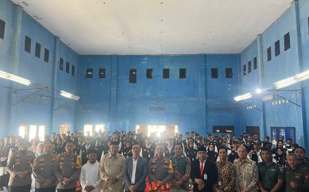 154 Pengawas TPS Kecamatan Kampar Resmi Dilantik