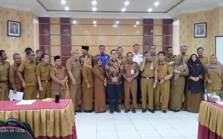 DPD RI dan Sekda Rohil Sosialisasikan Penyusunan DIM RUU Aset Daerah