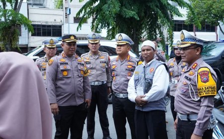 Pastikan Situasi Aman, Dirlantas Selaku Pamatwil Monitoring TPS di Wilayah Dumai