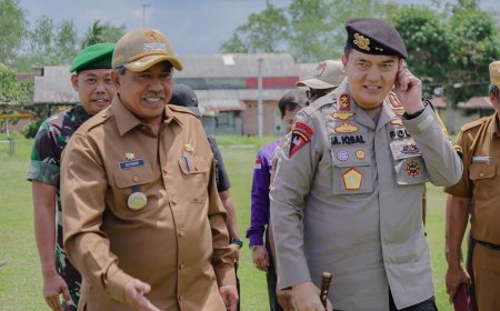 Kapolda Riau ke Siak Pastikan Pemilu Bejalan Sukses