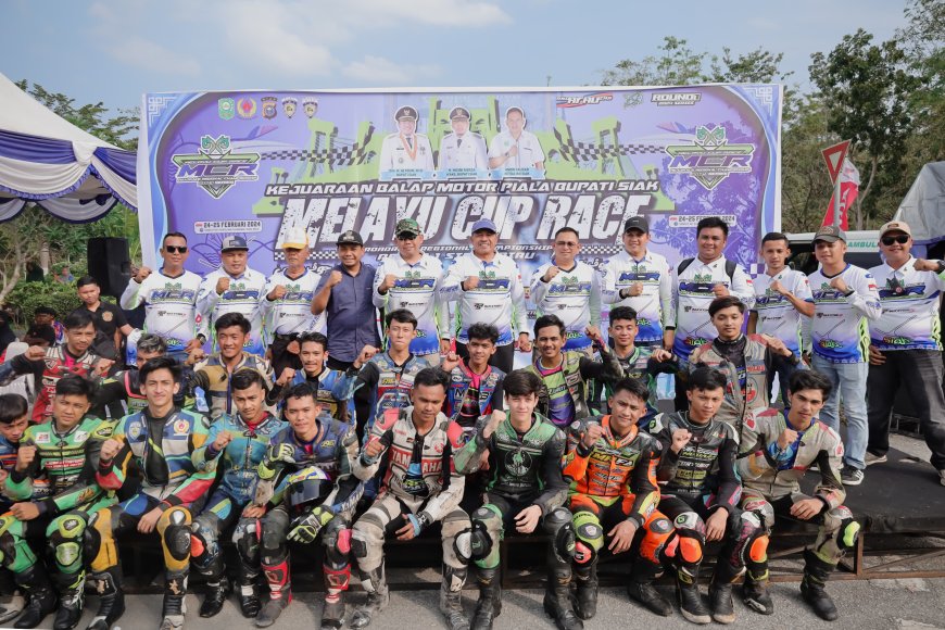 Bupati, Dandim dan Kapolres Siak Buka Event Melayu Cup Race 2024 Regional Sumatera