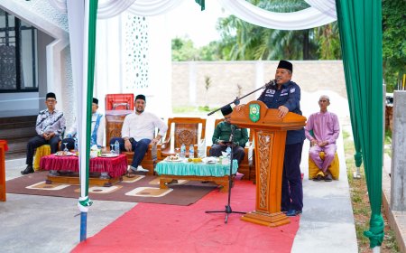 Bupati Alfedri Motivasi Masyarakat Untuk Berwakaf