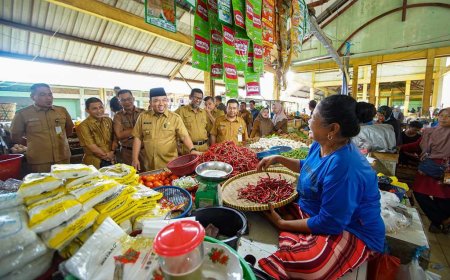 Husni Merza : Harga Beras Di Siak Masih Stabil