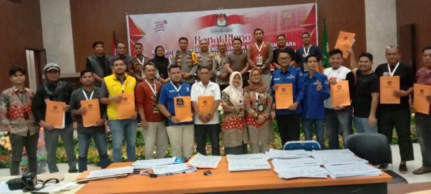 Hasil Pleno KPU, Ini Nama 45 Anggota DPRD Kampar Periode 2024-2029 Terpilih