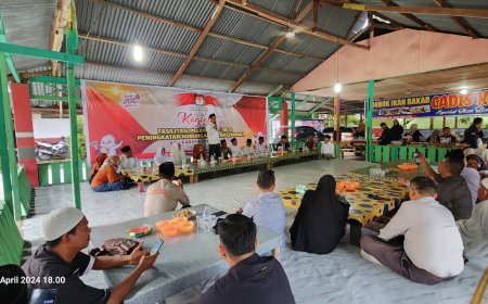 Tingkatkan Hubungan Antar Lembaga, KPU Bersilaturahmi Sekaligus Buka Bersama