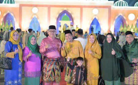 Pawai Ta'aruf dan Stand Bazar Rohil Raih Juara Pertama pada MTQ ke-42 Provinsi Riau