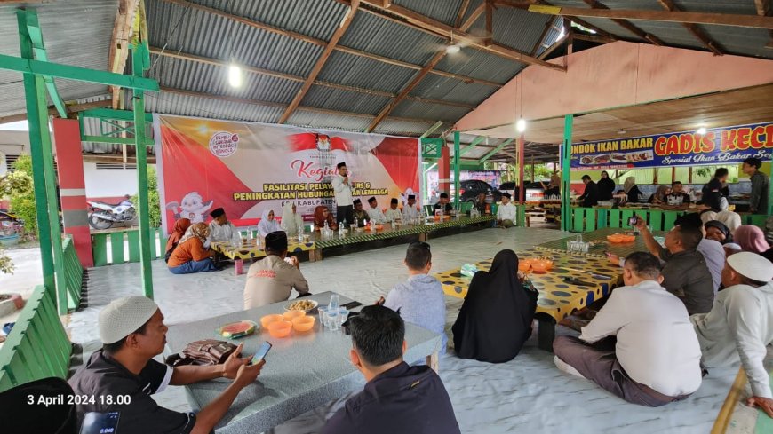 Tingkatkan Hubungan Antar Lembaga, KPU Bersilaturahmi Sekaligus Buka Bersama
