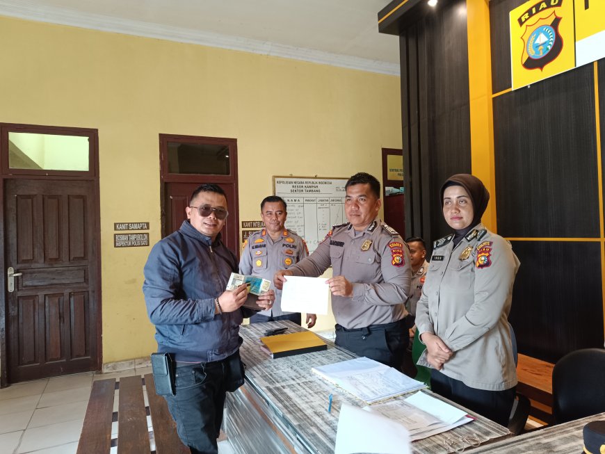 Polsek Tambang Buka Pelayanan Penitipan Kendaraan Saat Mudik. 