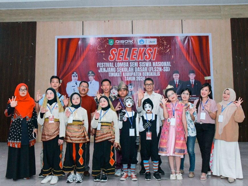 Dirmansyah Resmi Membuka FLS2N Jenjang SD Dengan Meriah