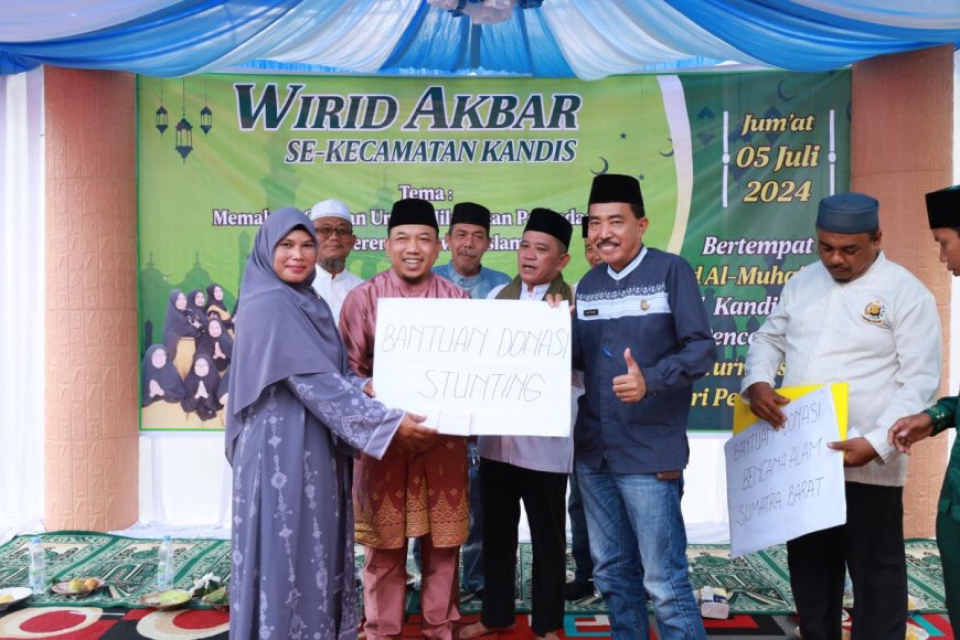 Laksanakan Bujang Kampung Di Kandis, Wabup Siak Ajak Masyarakat Turunkan Angka Stunting