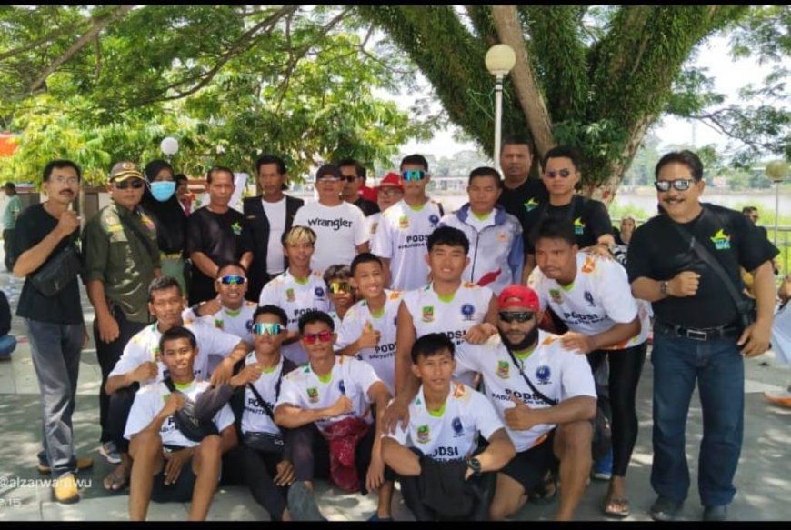 Team PODSI Kabupaten Bekasi Raih Juara I Pada Rice Even Srindit Boad 2024 Di Siak