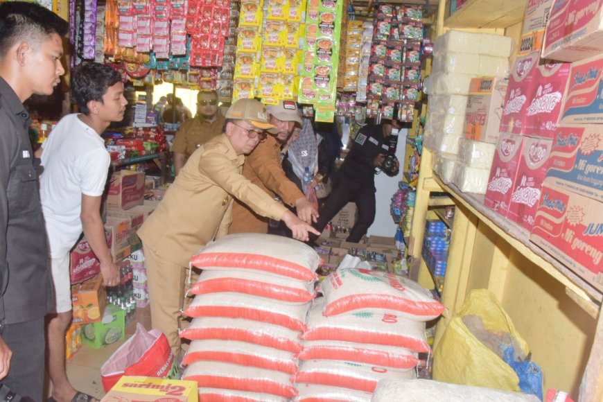 Pjs Bupati Bengkalis Tinjau Pasar Dewi Sartika Mandau