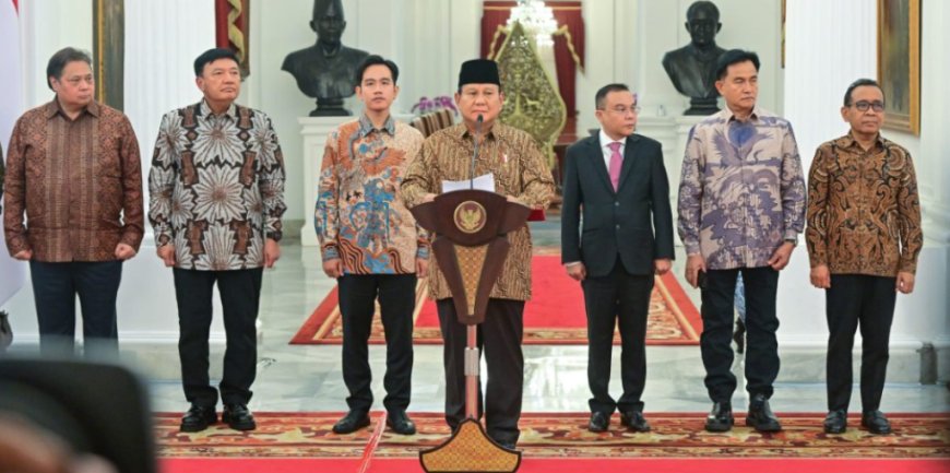 Ini Dia Susunan Kabinet Merah Putih Yang Membantu Presiden Prabowo Subianto dan Gibran Rakabuming Raka