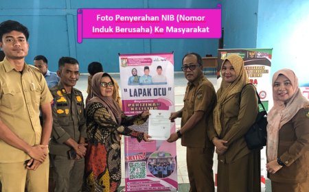 Lapak Ocu Layanan Keliling DPMPTSP Kampar Sambangi Masyarakat Beri Legalitas Izin Gratis