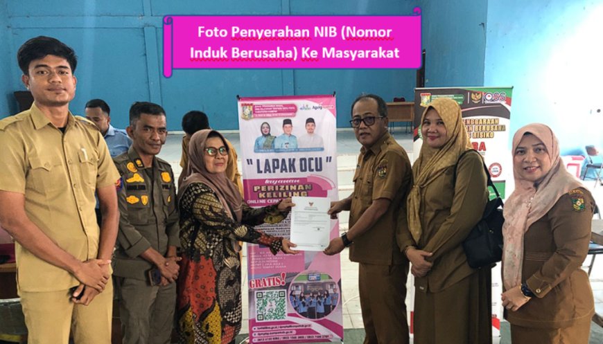 Lapak Ocu Layanan Keliling DPMPTSP Kampar Sambangi Masyarakat Beri Legalitas Izin Gratis