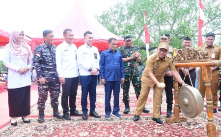 Bagus Santoso Ajak Masyarakat Desa Jangkang Deluk Bengkalis Deklarasi Kampung Bebas Narkoba