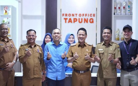 Hambali Kunjungi Kantor Camat Tapung
