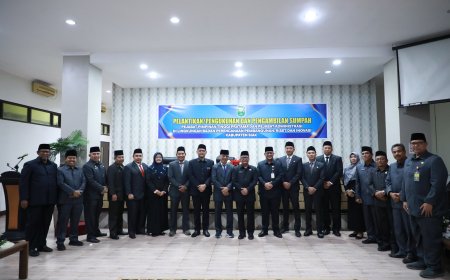 Bappeda Siak Berubah Nama Jadi Bapperida, Delapan Pejabat Dukukuhkan