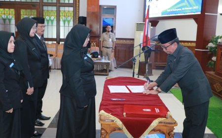 Sekda Siak Lantik 285 Pejabat Fungsional