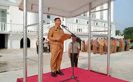 Asisten II Rohil Ingatkan ASN Tetap Disiplin Bekerja