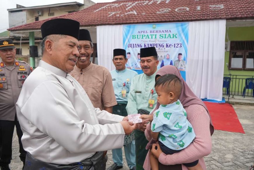 Bujang Kampung Beri Kemudahan Layanan Masyarakat di Siak