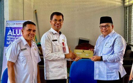 Camat XIII Koto Kampar Jabat Plt. Kadiskominfo Kampar