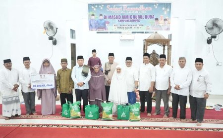 Wakil Bupati Siak Ajak Masyarakat Perbanyak Sedekah Di Bulan Ramadhan