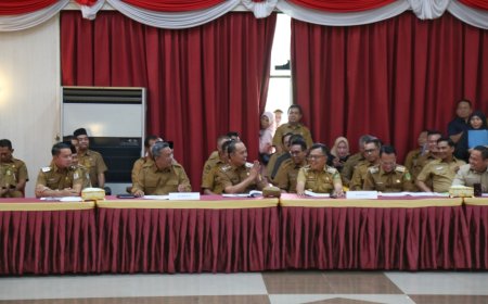 Bupati Inhil Hadiri Rapat Pengendalian Inflasi Bulan Ramadan dan Idul Fitri 2025