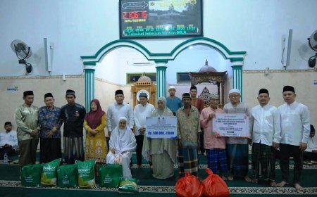 Anuar Sampaikan Terima Kasih, Pemda Siak Peduli Masyarakat Kecil