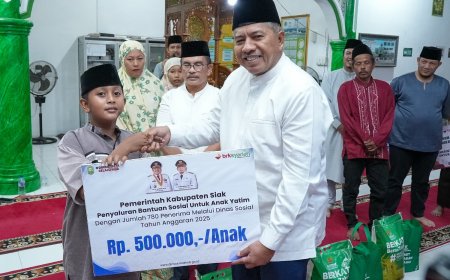 Alfedri : Berzakat Wujud Kepedulian Kepada Sesama