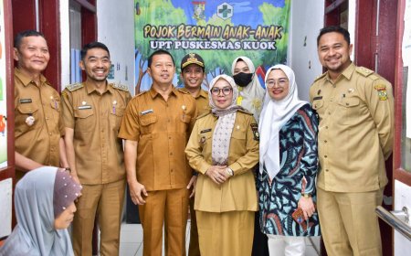 Wabup Kampar Sidak ke Puskesmas Kuok