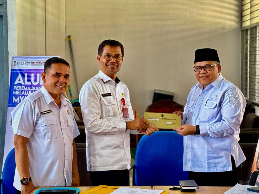 Camat XIII Koto Kampar Jabat Plt. Kadiskominfo Kampar