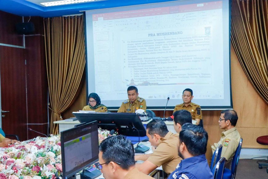 Ahmad Yuzar Minta Kepala OPD Susun RKPD 2026 Pedomani Visi Misi