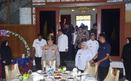 Bupati Kasmarni Sambut Kunker Kapolda Riau