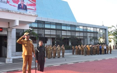 Bagus Santoso Beri Semangat ASN Tetap Bekerja Bangun Bengkalis