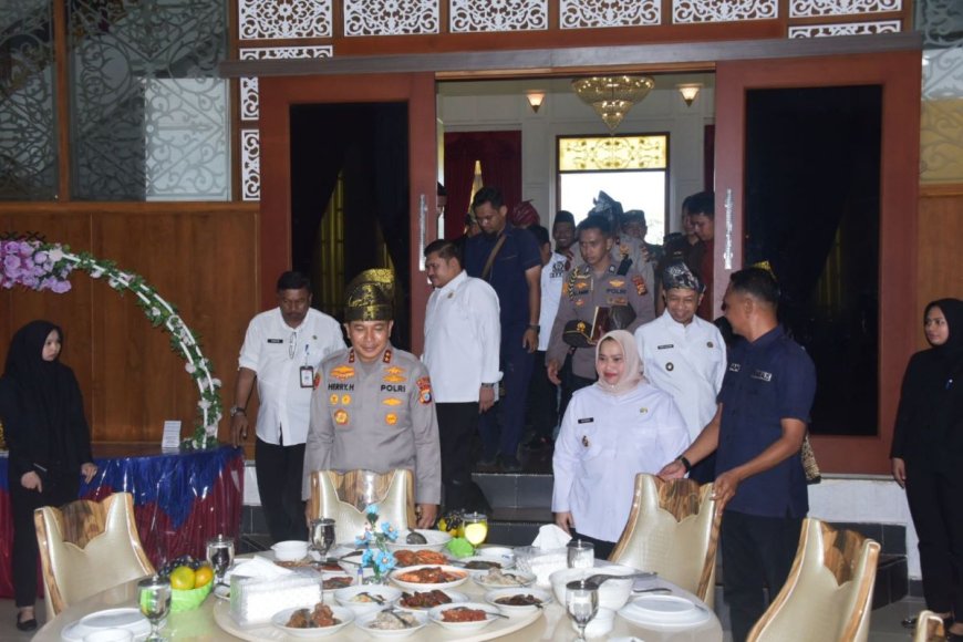 Bupati Kasmarni Sambut Kunker Kapolda Riau