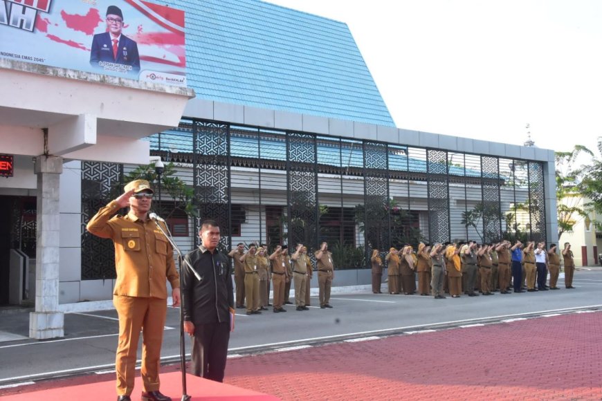 Bagus Santoso Beri Semangat ASN Tetap Bekerja Bangun Bengkalis