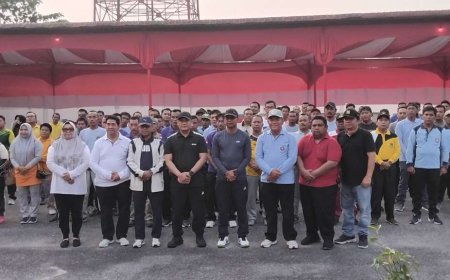 Peringati Hari Buruh,  Wabup Rohil Sebut Pentingnya Kolaborasi Lintas Sektor