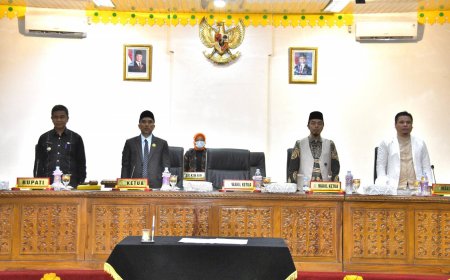 Pandangan Umum Fraksi-Fraksi Terhadap LKPJ Bupati Kampar 2024 Ditanggapi Satu Per Satu