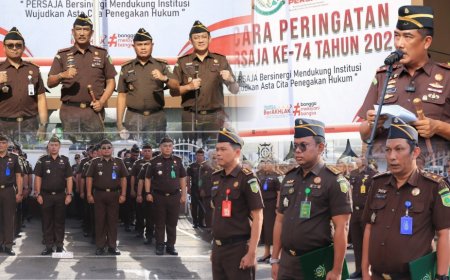 Agoes SP : Amanat Jaksa Agung Sebut Kedudukan Jaksa Di Negara Hukum Adalah Pemegang Kunci Rahasia Kesejahteraan Umum