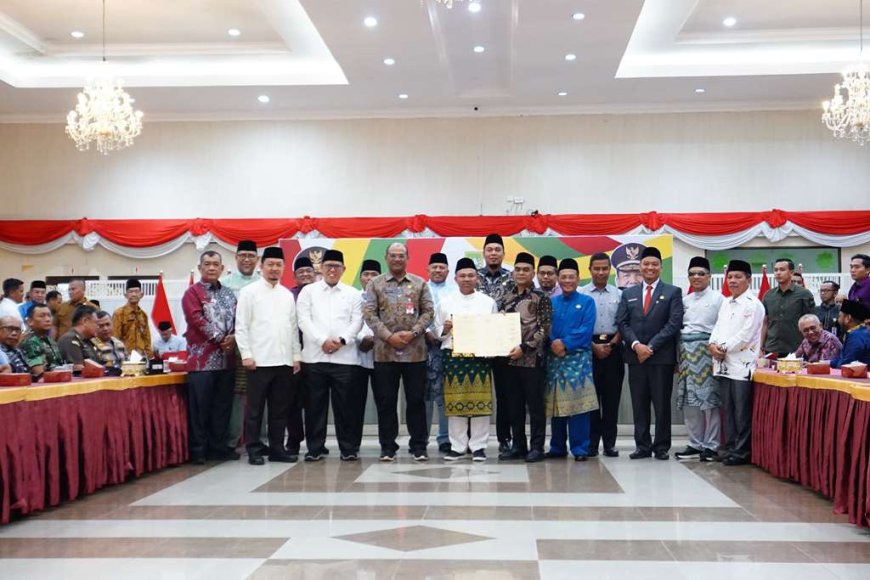 Bupati Rohil Berkomitmen Selaraskan Program Strategis Daerah dengan Kebijakan Pembangunan Provinsi Riau
