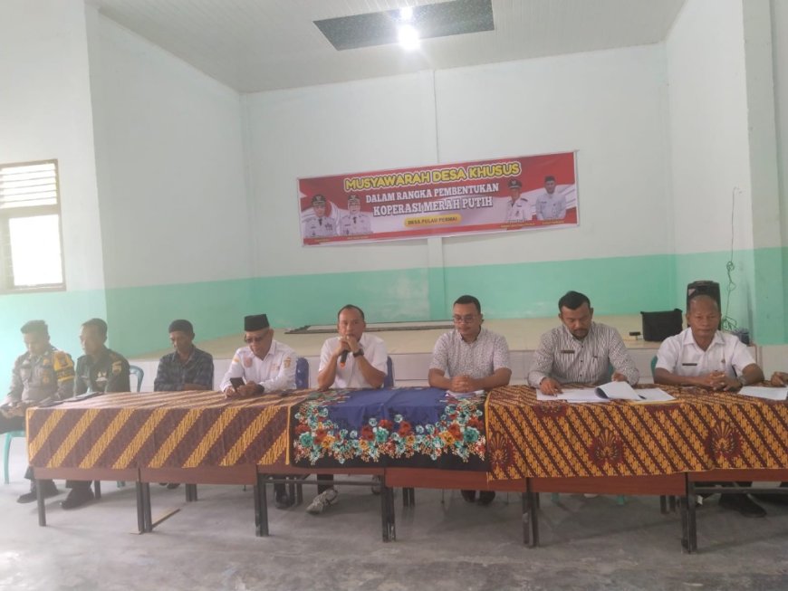 Koperasi Desa Merah Putih Desa Pulau Permai Tambang Terbentuk